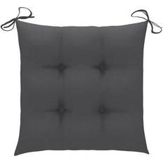 vidaXL 314862 Cuscino per sedia Grigio (40x40cm)