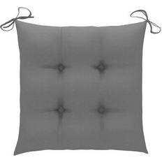 vidaXL 314865 Coussin de chaise Gris (40x40cm)