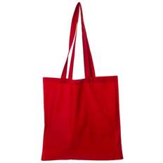 Long Handle Tote Bag - Red