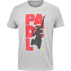 Gråa - Tennis Överdelar Babolat Padel Cotton Short Sleeve T-shirt