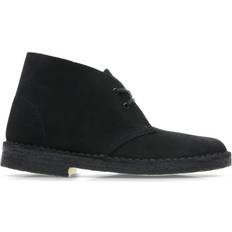 Laced - Women Chukka Boots Clarks Desert Boot - Black