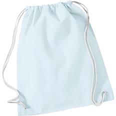 Gymsacks Westford Mill Gymsack Bag 2-pack - Pastel Blue/White