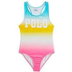 Pink ralph lauren polo Polo Ralph Lauren Børn Logo Swimsuit Multicolor