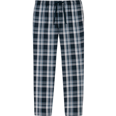 Mix & Relax Long Woven Lounge Pants - Dark Blue Patterned