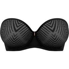 B Soutiens-gorge Freya Tailored Moulded Strapless Bra - Black