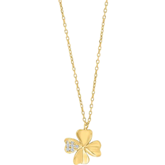 Joanli Nor Jolinnor Pendant Necklace - Gold/Transaprent