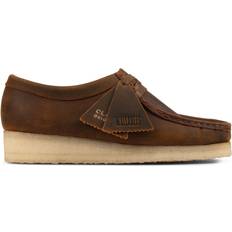 Laced - Women Moccasins Clarks Wallabee - Beeswax