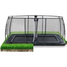 Exit Toys Dynamic Ground Trampoline 305x519cm + Safety Net