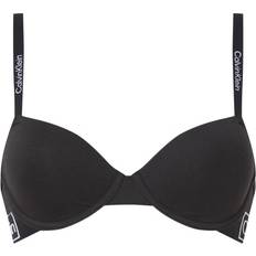 Calvin Klein Återvunnet material BH:ar Calvin Klein Reimagined Heritage Balconette Bra - Black