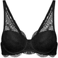 Simone Pérèle Karma 3D Molded Lace Spacer Bra - Black