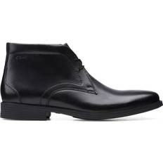 Chukka Boots Clarks Whiddon Mid - Black