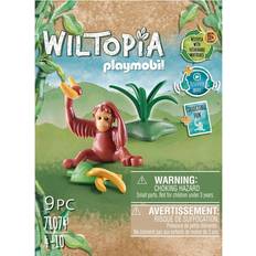 Plastique Ensembles de jeu Playmobil Wiltopia Young Orangutan 71074