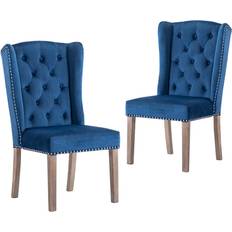 vidaXL - Kitchen Chair 108.5cm 2pcs