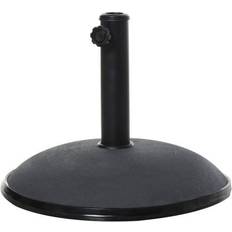 Parasol Bases OutSunny Cement Round Parasol Stand 20kg