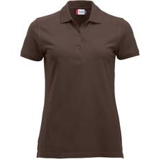Women's Marion Polo Shirt - Dark Mocha