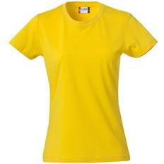 Clique Plain T-shirt W - Lemon