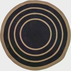 Rayé Tapis Bloomingville Lune Noir 120cm