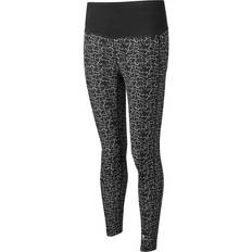 Ronhill Tights Ronhill Women's Life Crop Tight - Black/Mono Ripple