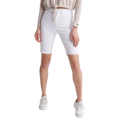 Superdry Womens Kari Long Line Shorts - White