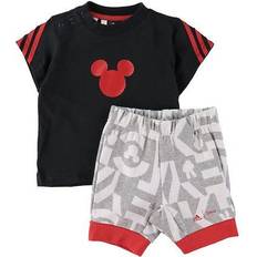 Adidas Infant X Disney Mickey Mouse Summer Set - Black/Vivid Red (HD2521)