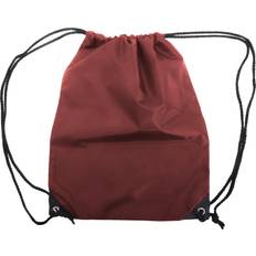 Nylon Sacs de sport Shugon Stafford Plain Drawstring Tote Bag - Burgundy