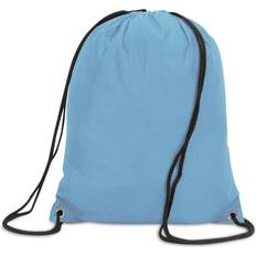 Solid Colours Gymsacks Shugon Stafford Plain Drawstring Tote Bag - Sky Blue