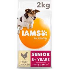 IAMS Dogs Pets IAMS Vitality Senior Small and Medium Breed Dog Food with Fresh Chicken 2kg