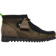 Textile - Women Moccasins Clarks Wallabee FTRE - Green/Black