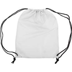 Shugon Stafford Plain Drawstring Tote Bag 2-pack - White