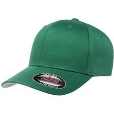 Girls Caps Flexfit Kid's Wooly Combed Cap - Pepper Green