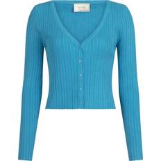 Neo Noir Almia Knit Cardigan - Pool Blue