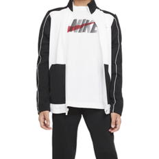 Nike Futura Poly Tracksuit Junior - White/Black/White/Black (DH9661-100)