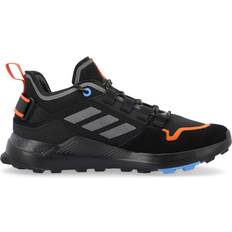 Adidas Suede Hiking Shoes Adidas Terrex Hikster M - Core Black/Grey Five/Impact Orange