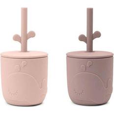 Oui Tasses Done By Deer Peekaboo Straw Cup 2-pack