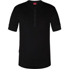 Ribbet T-shirts FE Engel Standard Grandad T-shirt M - Black