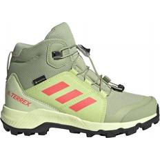 Adidas Kid's Terrex Mid Gore-tex Hiking - Magic Lime/Turbo/Core Black