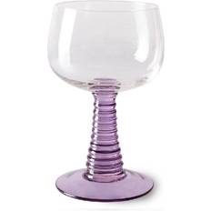 HKliving Swirl Rödvinsglas 35cl