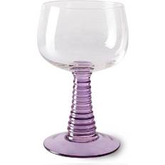 Violet Verres à Vin HKliving Swirl Verre à Vin 35cl