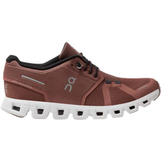 On Brown Trainers On Cloud 5 W - Rust/Black