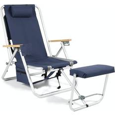 Utemöbler Fritab Roxy Chair with Cooler Bag and Mobile Pocket - 75 Blue