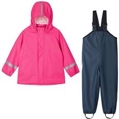 Reima Blu Impermeabili Reima Tihku Kid's Rain Outfit - Candy Pink (513103A-4410)