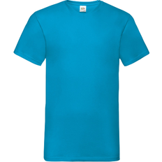 Valueweight V-Neck Short Sleeve T-shirt M - Azure Blue