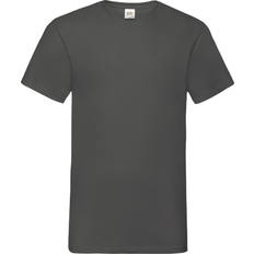 Fruit of the Loom Valueweight V-Neck Short Sleeve T-shirt M - Light Graphite