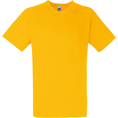 Fruit of the Loom Valueweight V-Neck Short Sleeve T-shirt M - Sunflower