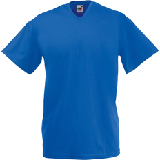 Fruit of the Loom Valueweight V-Neck Short Sleeve T-shirt M - Royal