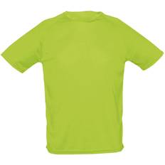 Trespass T-shirts Trespass Mens Sporty Short Sleeve Performance T-shirt - Neon Green