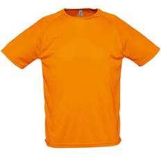 Trespass Mens Sporty Short Sleeve Performance T-shirt - Neon Orange