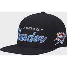 Oklahoma City Thunder Caps Mitchell & Ness Oklahoma City Thunder Hardwood Classics Script 2.0 Snapback Cap Sr