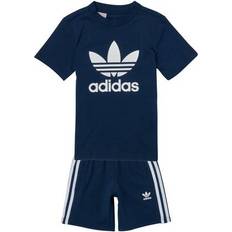 Adidas Garçon Autres Ensembles adidas Adicolor Shorts and Tee Set - Night Indigo (HK2970)