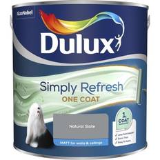 Dulux Paint on sale Dulux Simply Refresh One Coat Wall Paint, Ceiling Paint Natural Slate 2.5L